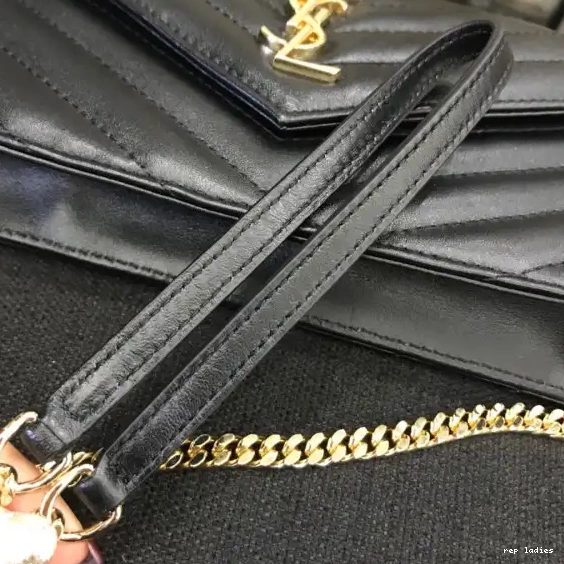 Repladies REP MATELASSÉ CHAIN CASSANDRE YSL WALLET 0706